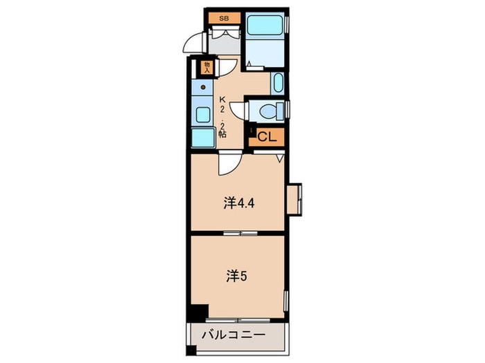 間取り図 クレメント白金ジェーピー(105)