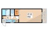 メゾンフルセ 1Kの間取り