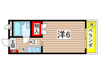 間取図 サンビレッジ西山