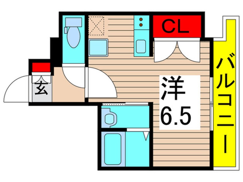 間取図 リヴシティ堀切菖蒲園(202)