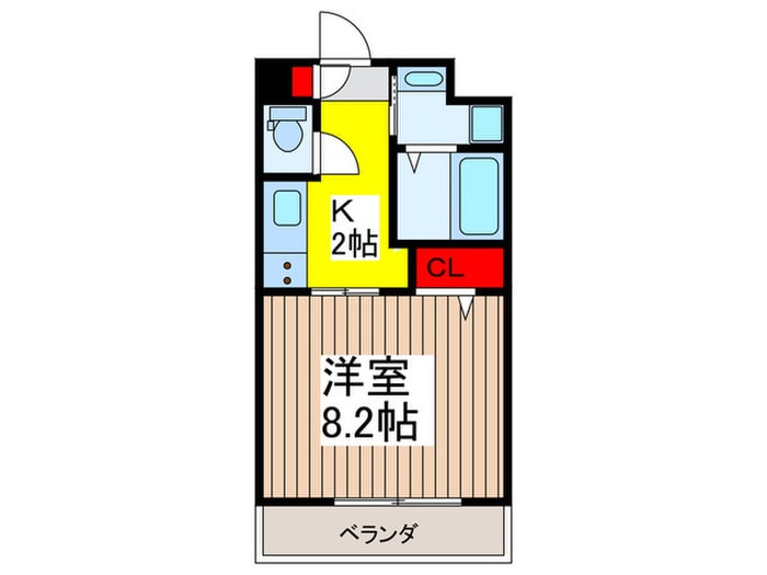間取り図 プロスペリタ大宮S