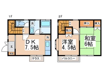 間取図 フィオーレ１番館