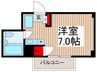 グローリア初穂草加（３０５） 1Rの間取り