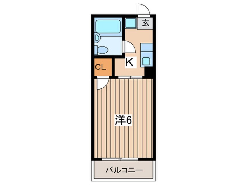 間取図 シティハイムことぶき