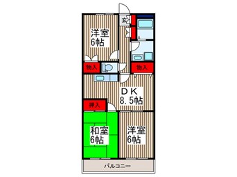 間取図 メゾン大西