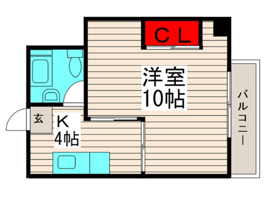 間取図 木村コ－ポ