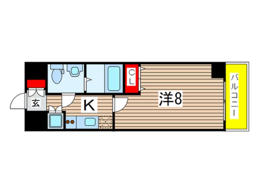 間取図 ＫＤＸ千葉中央レジデンス