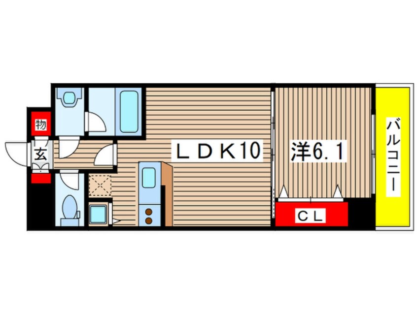 間取図 ＫＤＸ千葉中央レジデンス