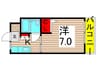 ハイツサントーベ 1Kの間取り