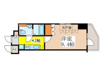 間取図 スペーシア住吉