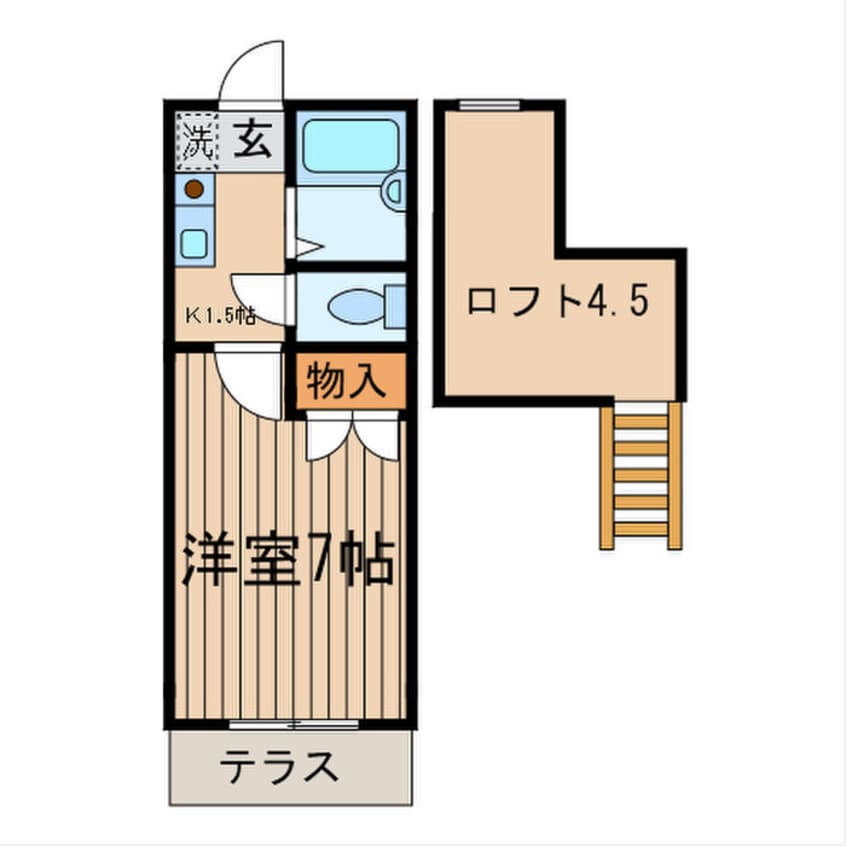 間取図 ディアパティオ