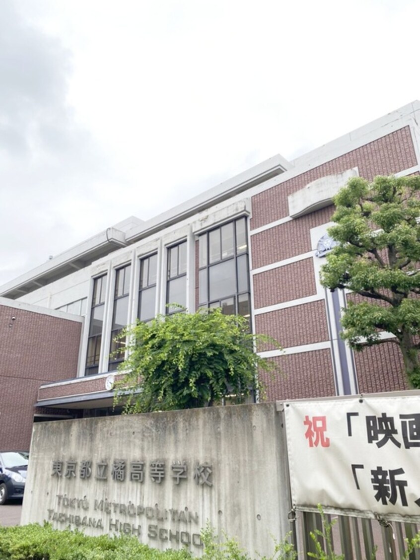 東京都立橘高等学校(高等学校/高等専門学校)まで647m ラグゼナ平井ノース