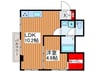 第五スエヒロマンション（201） 1LDKの間取り