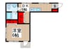 アトラスカ－ロ弐番館 1DKの間取り