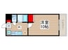 U residence　南柏 1Kの間取り