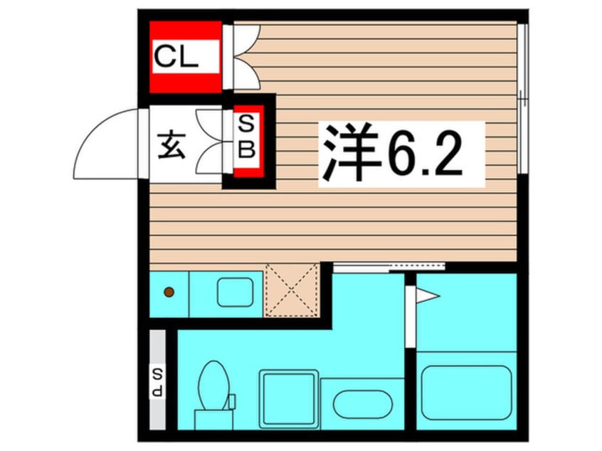 間取図 ＣＯＣＯ新小岩