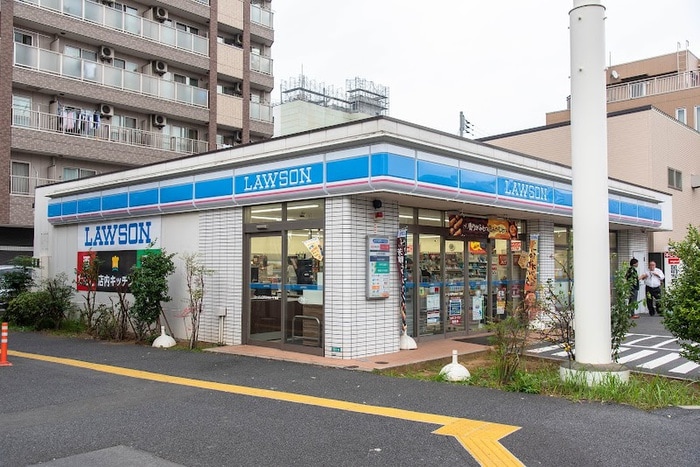 ローソン本一色一丁目店(コンビニ)まで400m ＣＯＣＯ新小岩