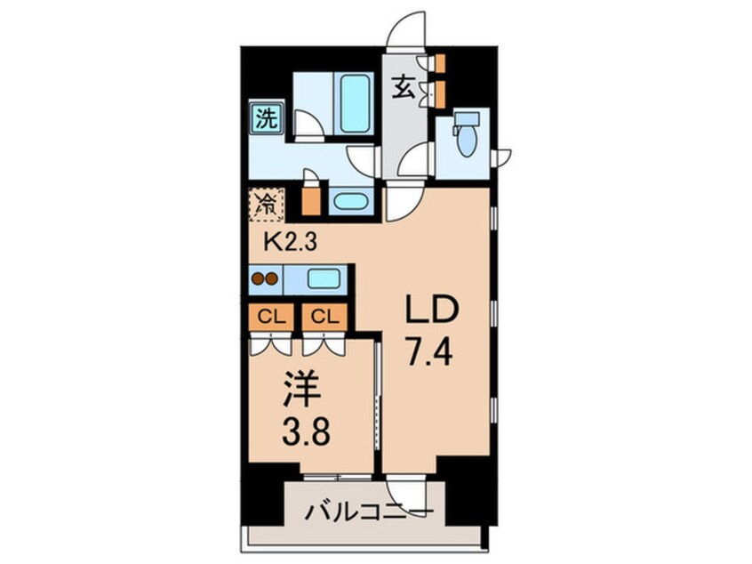 間取図 LaSante千駄木