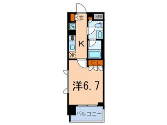 間取図 アパ－トメンツ千駄木