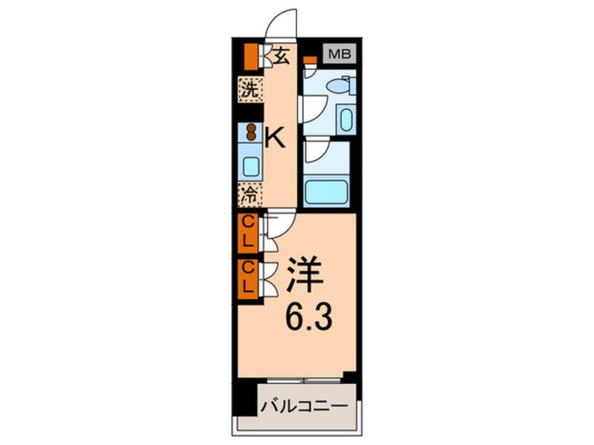 間取図 LaSante千駄木