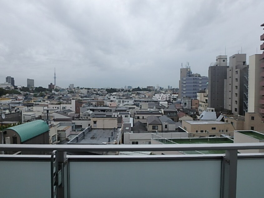 室内からの展望 LaSante千駄木