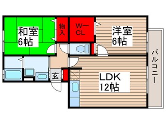 間取図 ラ・グランドゥ－ル