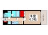 ブランシエスタ西船橋 1Kの間取り