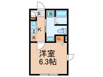 間取図 トリニティ桜新町