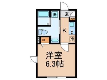 間取図 トリニティ桜新町