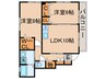 グランドブルージュⅠ 2LDKの間取り