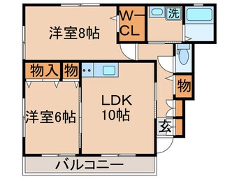 間取図 グランドブルージュⅠ