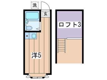 間取図 リブレ日吉Ａ