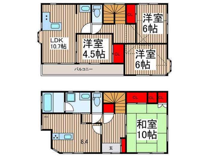 間取り図 仮)成増赤塚5丁目戸建て
