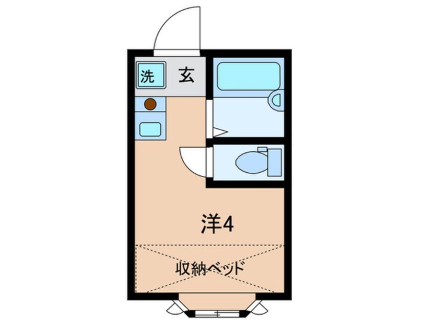 間取図 リブレ日吉Ｂ