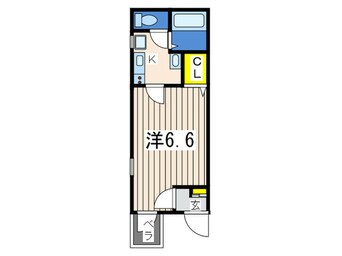 間取図 リーヴェルポート金沢文庫Ⅱ