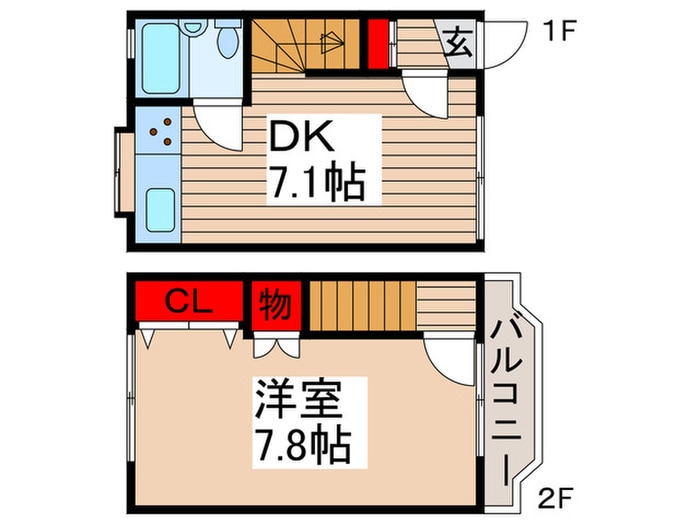 間取り図 ローズガーデンハウス32(4)