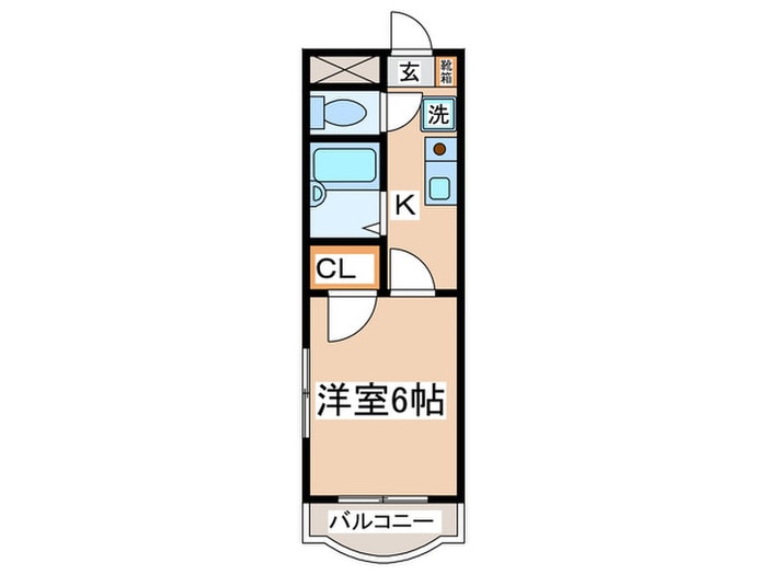 間取り図 ヒルズＬ・Ｒ