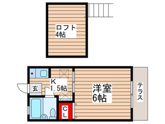 間取図 リバーパレス