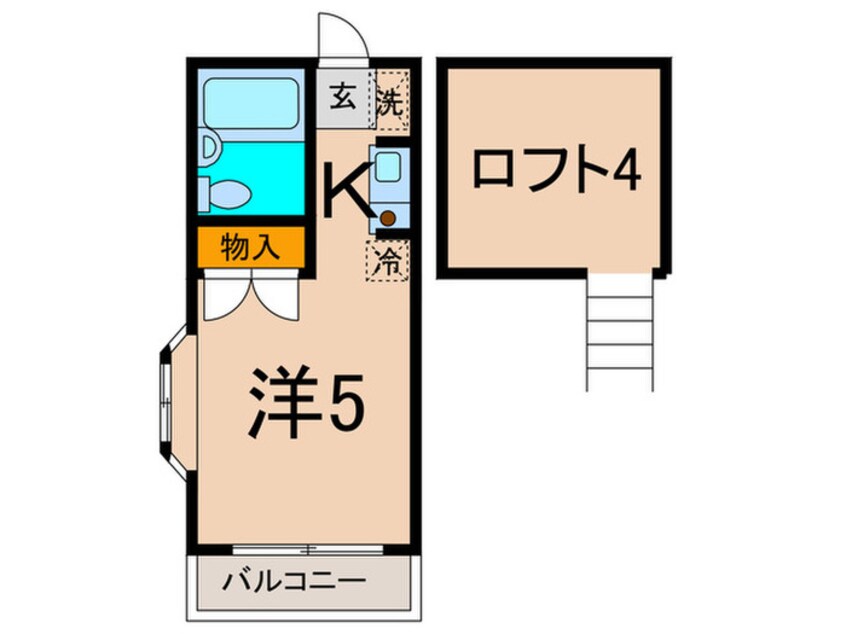 間取図 コア溝の口