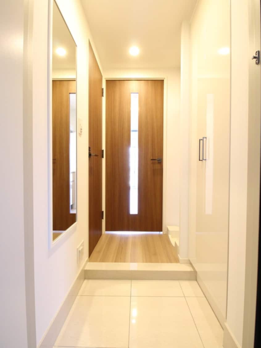 廊下 パークアクシス築地