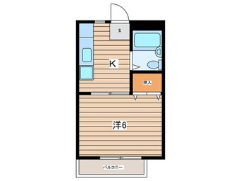 間取図 グリーンパレス５