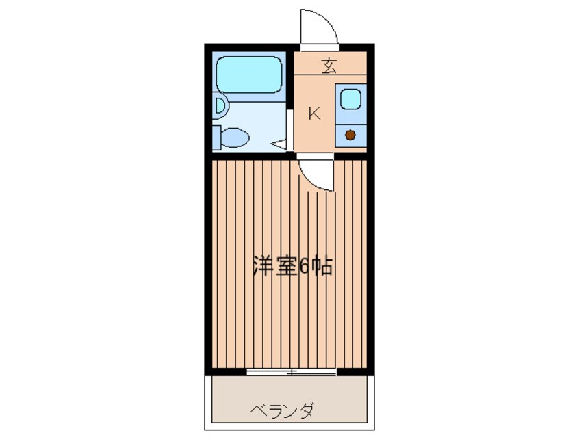 間取図 レジデンスカ－プ厚木