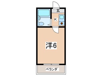 間取図 レジデンスカ－プ厚木