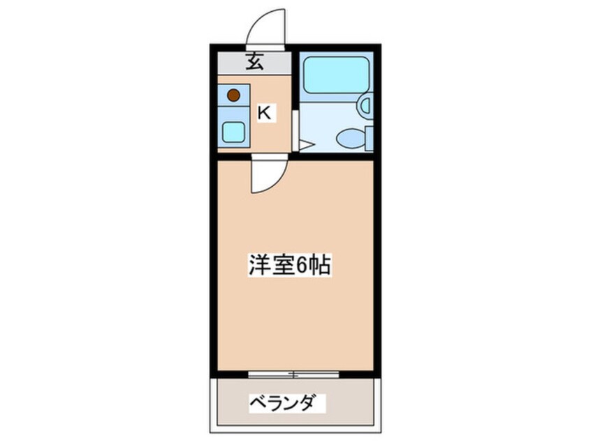 間取図 レジデンスカ－プ厚木