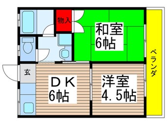 間取図 第二悠雅荘