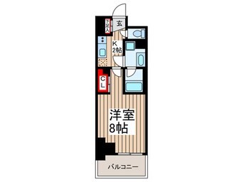 間取図 プライマル南砂