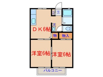 間取図 サンフロ―ラＭ　Ａ棟