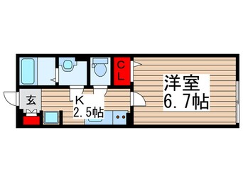 間取図 アクルックス所沢