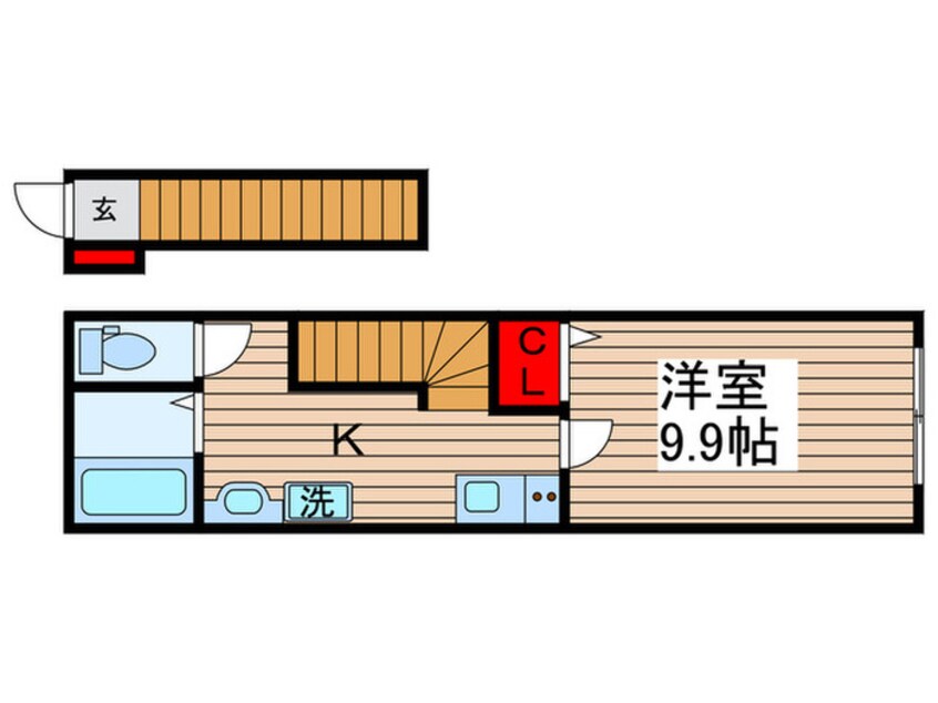間取図 Olive　Terrace西亀有