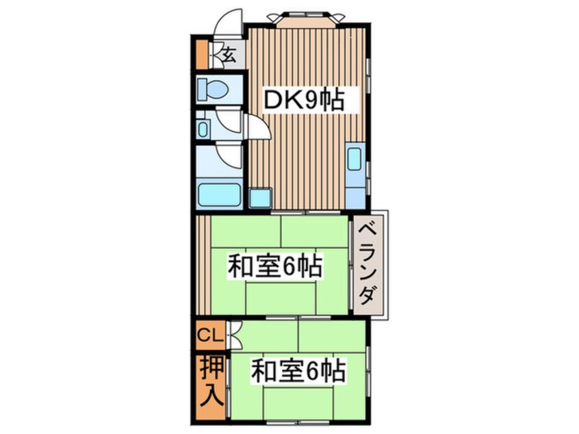 間取図 メゾンドセゾン